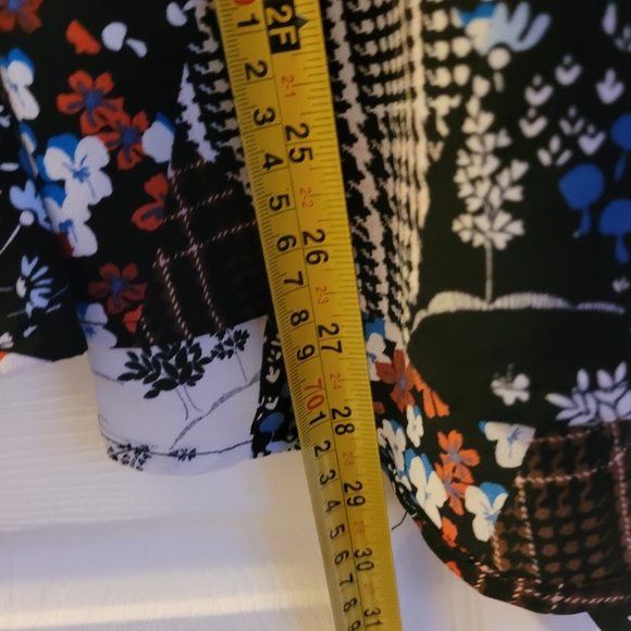 Tommy Hilfiger button up patchwork shirt size M - Picture 8 of 14